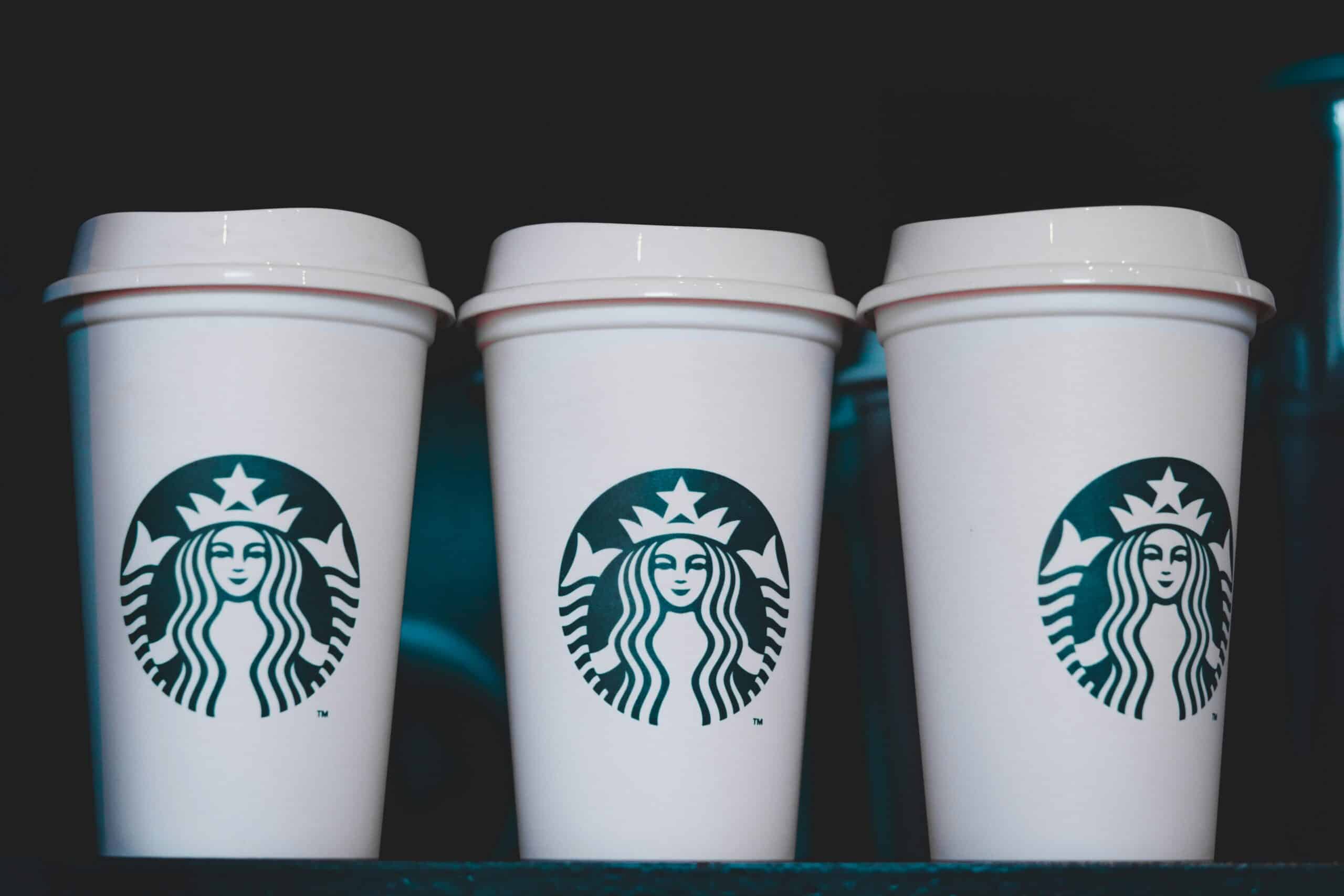 Starbucks reusable cups representing collective agreements in labour law